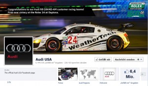 Audi bei Facebook