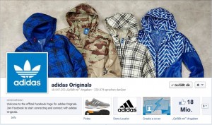 Adidas bei Facebook