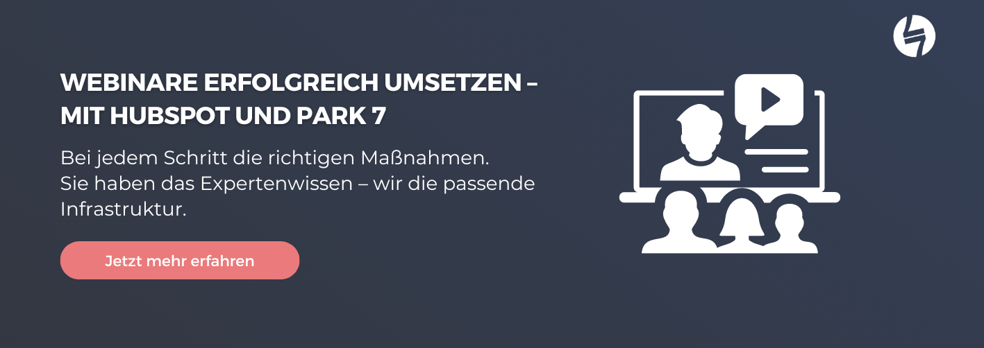 Leistungsseite Webinar umsetzen